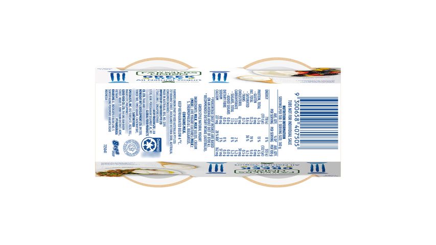 Farmers Union Greek Style Natural Yoghurt 2s x 140g