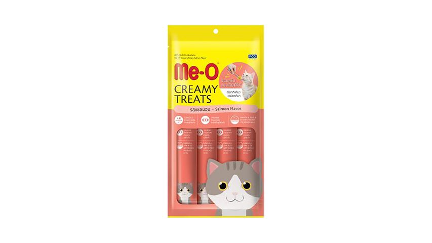 Me-O Creamy Treats Salmon Flavor 4 x 15g (00001)