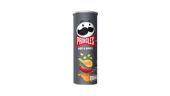 Pringles Potato Crisps Hot and Spicy Flavour 102g