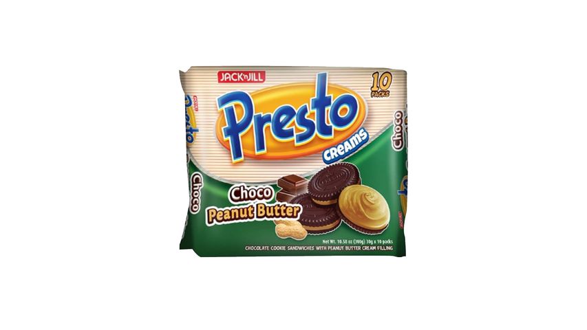 Presto Creams Choco Peanut Butter 10 x 30g