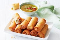 Burhani Frozen Chicken Vegetabls Spring Roll 12 Pieces