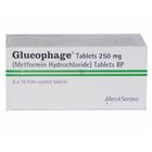 Glucophage Tablets 250mg 10s..This product is sold in strips