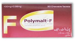 Polymalt-F 30 Tablets x 100mg + 0.35mg