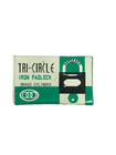 TriCircle Iron Lock (Brass Cylinder) Large 50mm