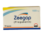 Zeegap Capsules 100mg 14 Capsules