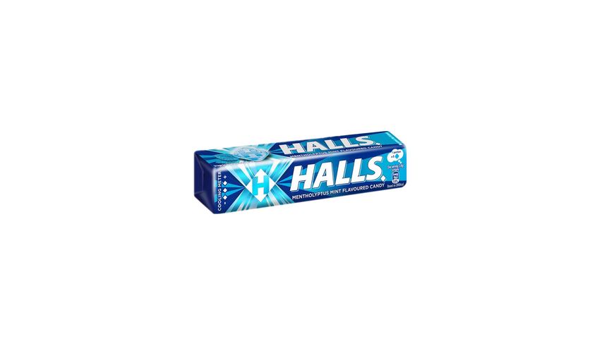 Halls Mentholyptus Mint Assorted Candy 34g