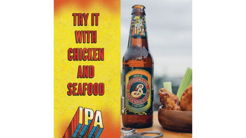 Brooklyn Defender IPA Craft Beer 4s x 330ml