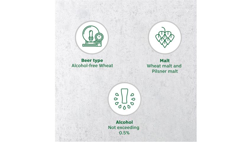 Carlsberg Alcohol Free Wheat Beer Can 4s x  330ml