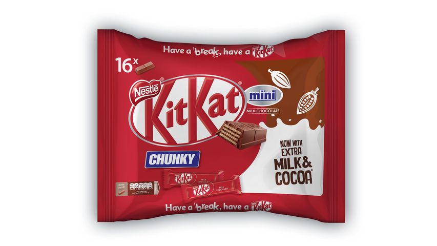 Kit Kat Chunky Mini Milk Chocolate 16 x 15.5g