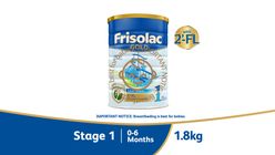 Frisolac Gold Stage 1 2'-FL Infant Milk (0-6 Months) 1.8kg