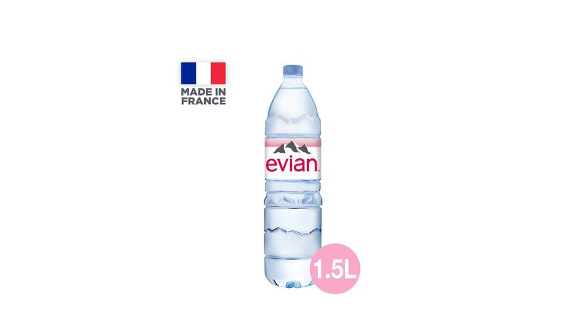Evian Natural Mineral Water PET 1.5L