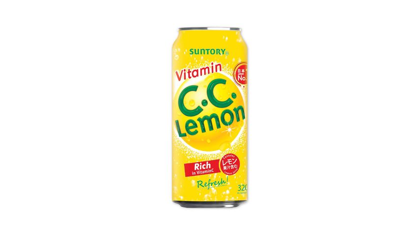Suntory CC Lemon Can 320ml x 6 (The new and old packaging will be shipped out randomly)