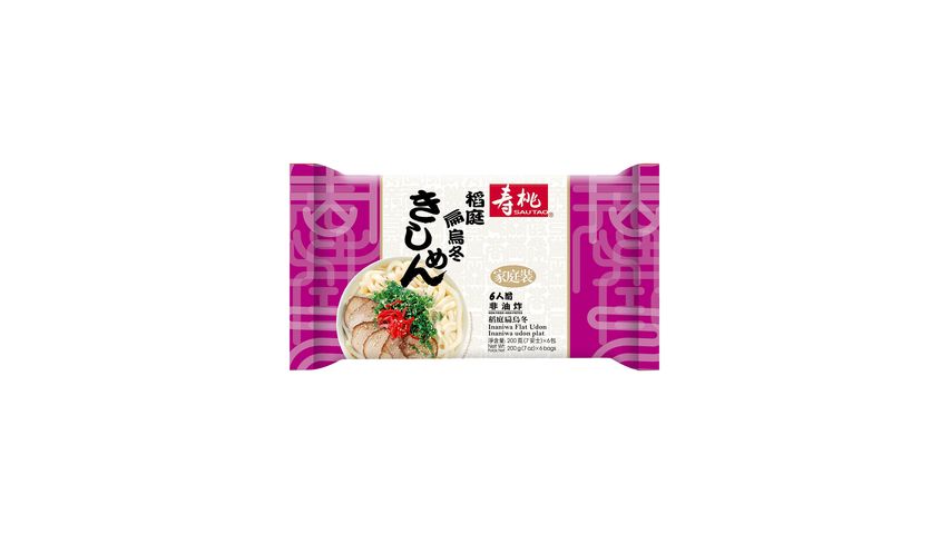 Sau Tao Inaniwa Flat Udon 6packs