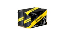 Schweppes Soda Water Mini 200ml x 6 (The new and old packaging will be shipped out randomly)