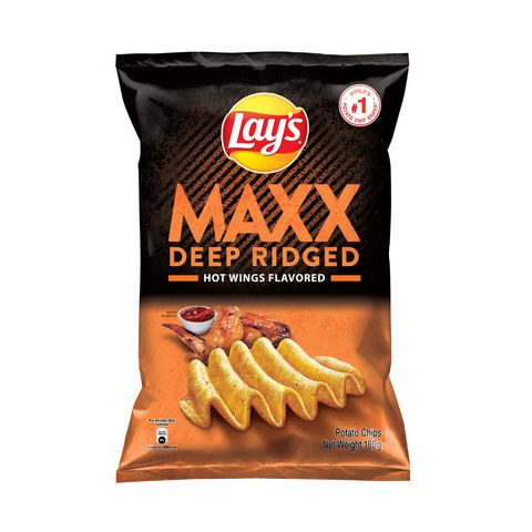 Lay's Maxx Hot Wings Flavored 180g