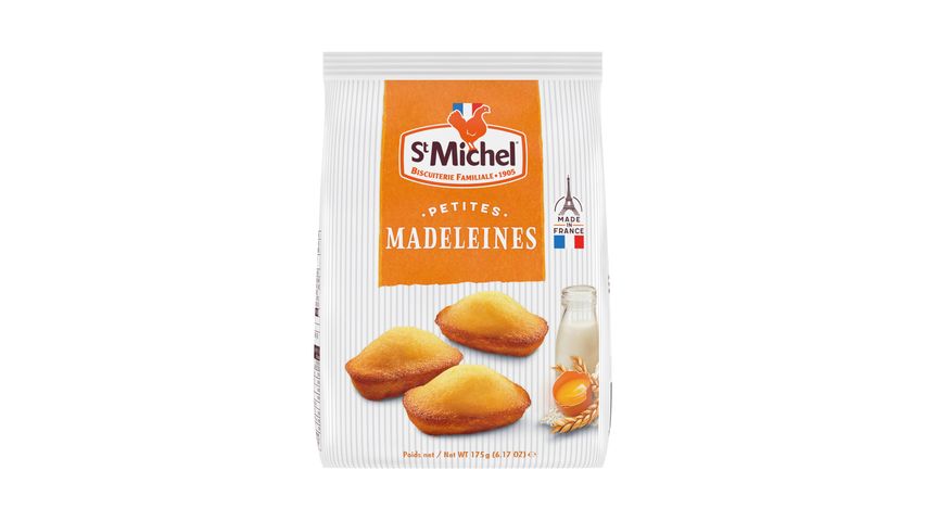 St Michel Madeleine Cake Mini Bag 175g (The new and old packaging will be shipped out randomly)