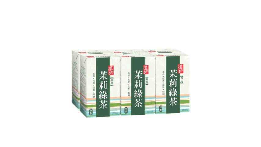 Tao Ti Supreme Jasmine Flavour Green Tea 250ml x 6