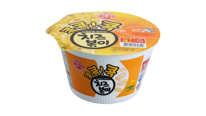 Ottogi Cheese Bokki Bowl 95g (The new and old packaging will be shipped out randomly)