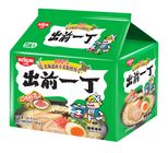 Nissin - Demae Iccho Tonkotsu Flavour Instant Noodles Hokkaido Wheat Flour 5 x 100g (The new and old packaging will be shipped out randomly)