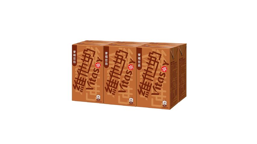 Vitasoy Malted Soya Bean Milk 250ml x6