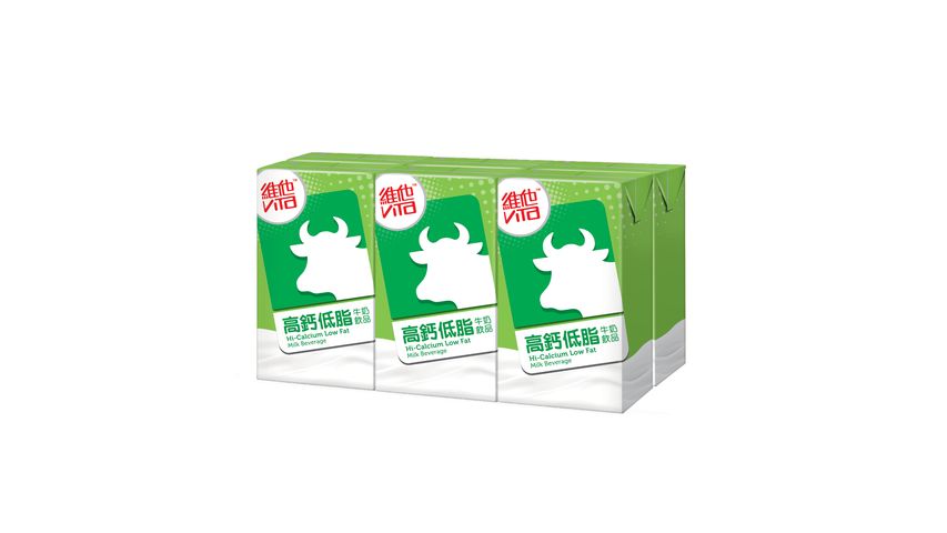 Vita Calcium Low Fat Milk Beverage 250 ml x6 (The new and old packaging will be shipped out randomly)