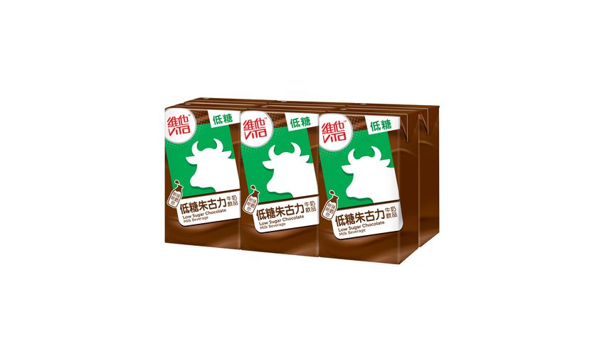 Vita Low Sugar Chocolate Milk Beverage 250ml x6 (The new and old packaging will be shipped out randomly)
