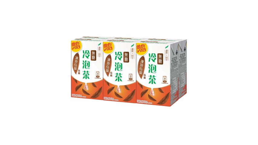 Vita Cold Brew No Sugar Dong Ding Oolong Tea 250ml x6 (The new and old packaging will be shipped out randomly)