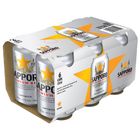 Sapporo Premium Beer Can 330ml 6S Pack - 8936061260102