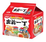 Nissin Demae Ramen Hokkaido Wheat Flour Sesame Oil 5 x 100g(The new and old packaging will be shipped out randomly)