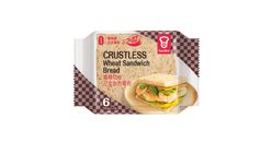 Garden crustless wheat sandwich bread 6 pieces