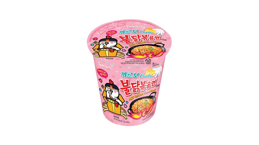 Samyang Hot Chicken Carbonara Ramen Cup 70g