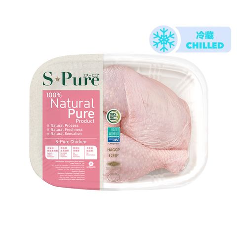 S-Pure Chicken Leg Bone-in 500g