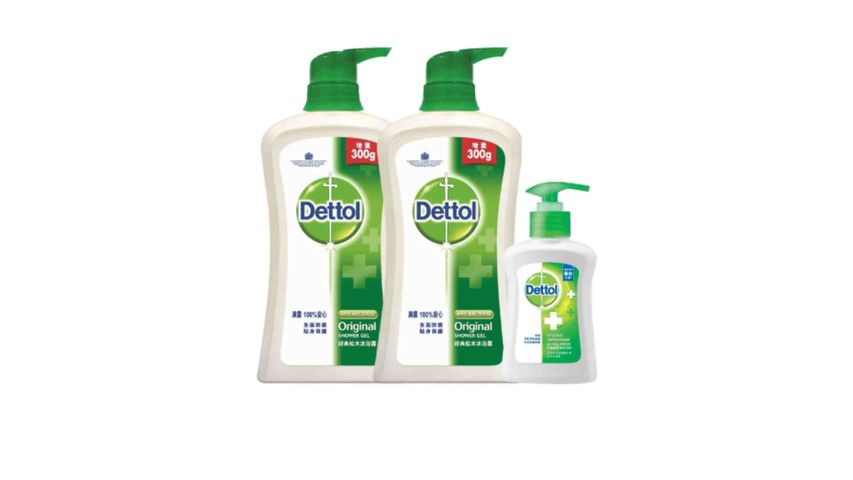 Dettol Antibacterial Ph-Balanced Body Wash Twin Pack (Pine)