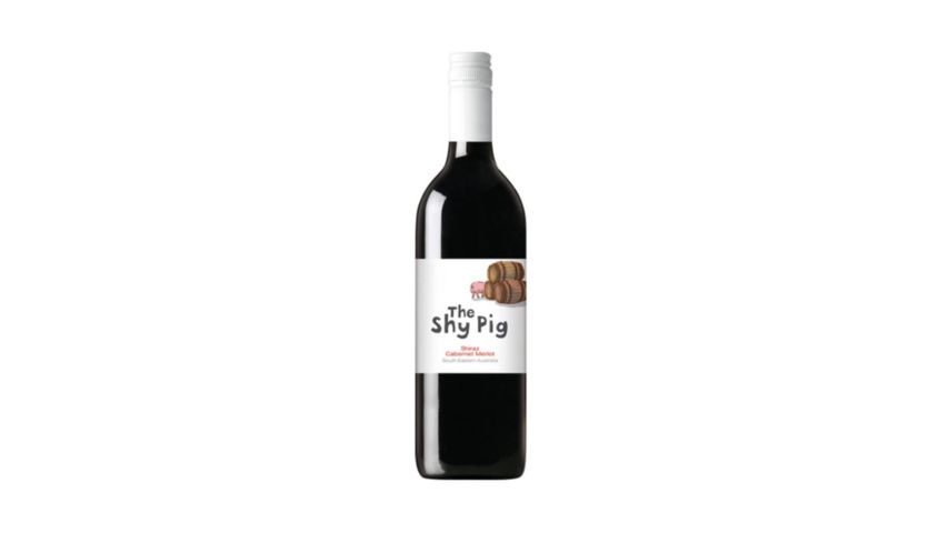 The Shy Pig Shiraz Cabernet Merlot Glass 750ml