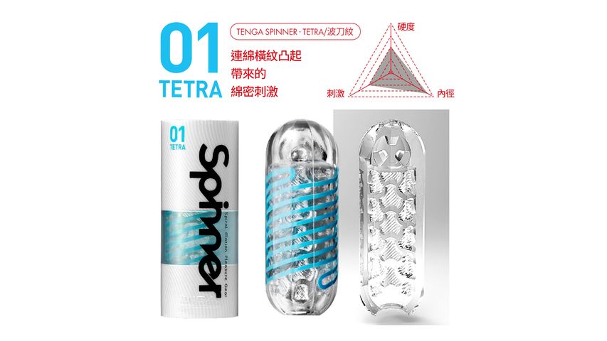 Tenga Spinner (01 波刀紋) 重複使用型