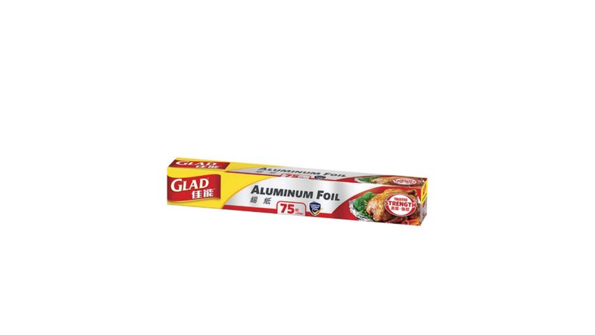 Glad Aluminium Foil 75ft 1 Roll