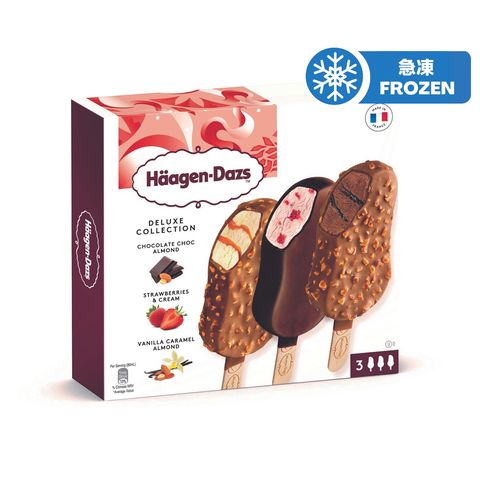 Häagen-Dazs Deluxe Collection Ice Cream Bar 3 x 80ml