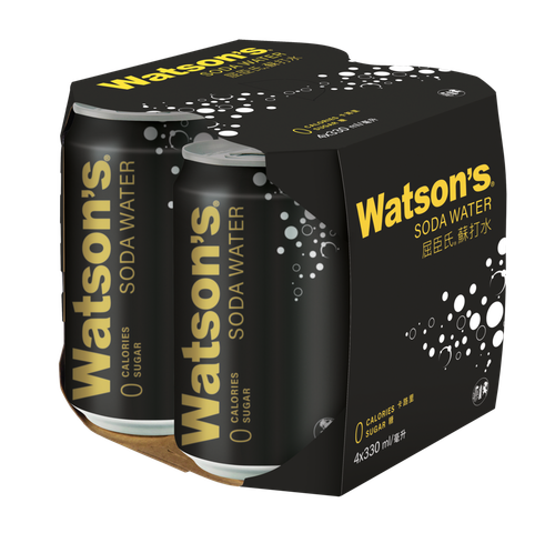 Watsons Soda Water 4pcs x 330ml