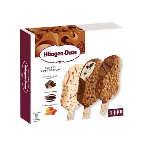 Häagen-Dazs 嚐臻系列脆皮雪糕批 3 x 80毫升