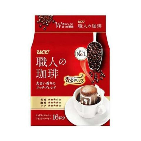UCC Rich Blend of Drip Coffee 16 Cups x 7g