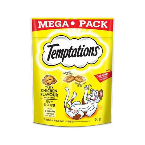 Temptations Tasty Chicken 160g