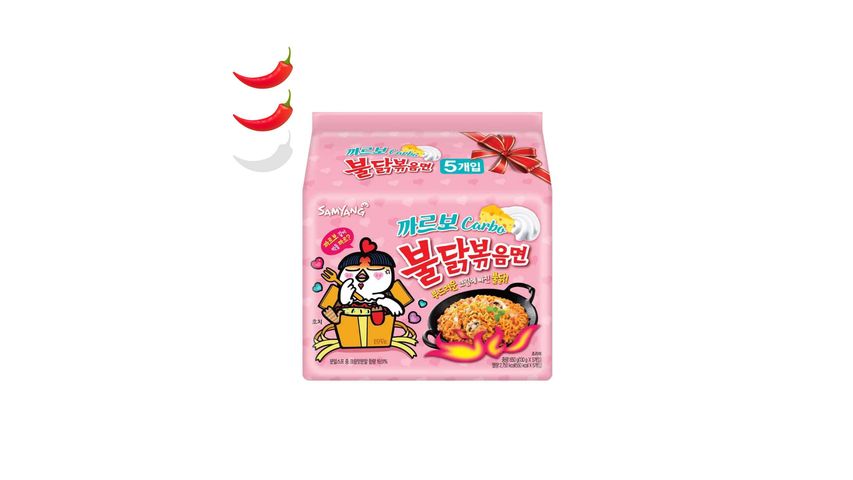 Samyang Hot Chicken Carbonara Flavour Ramen 130g x 5