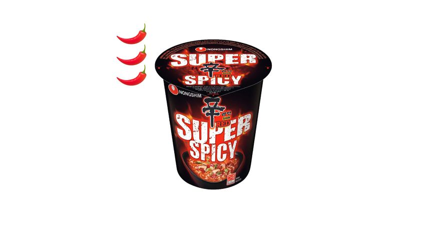 Nongshim Shin Red Super Spicy Cup Noodle 68g