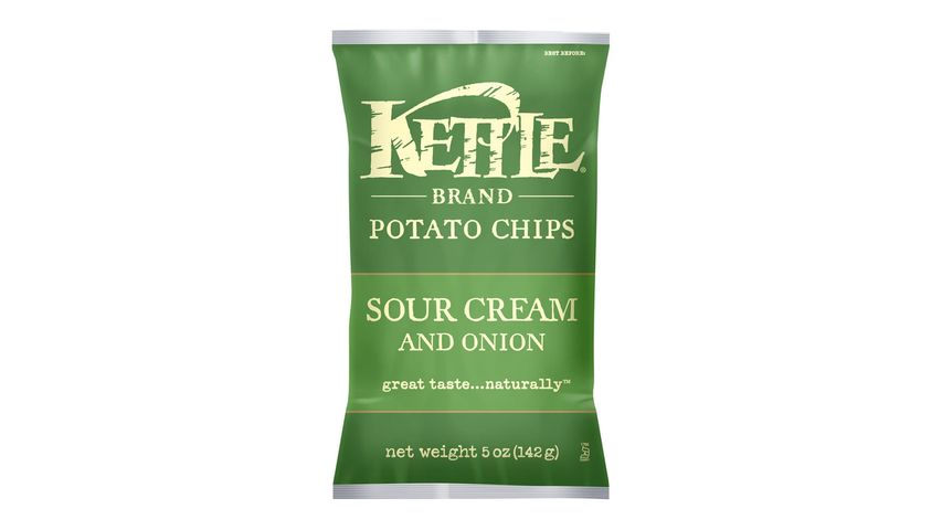 Kettle Chips Sour Cream & Onion 5oz