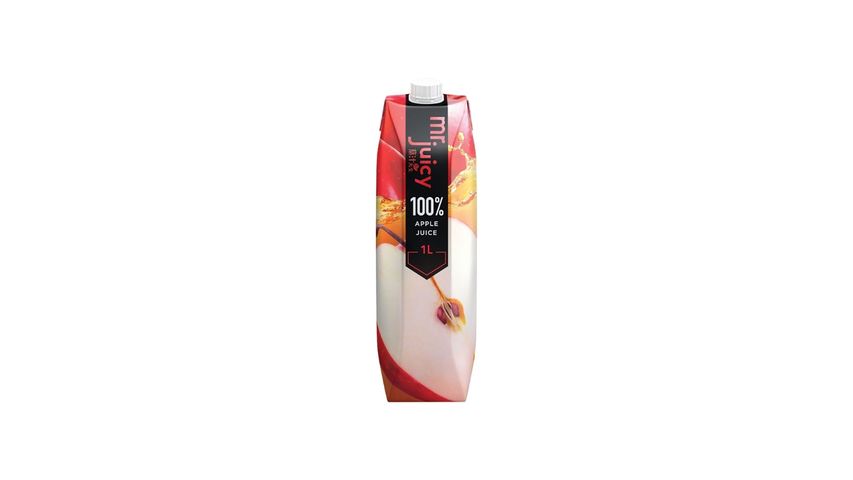 Mr. Juicy - 100% Apple Juice 1L (The new and old packaging will be shipped out randomly)