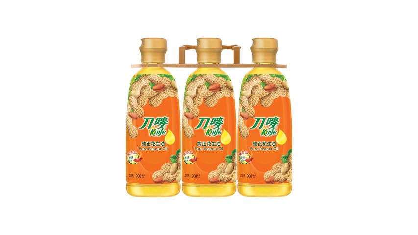 Knife - Pure Peanut Oil 900ml x 3