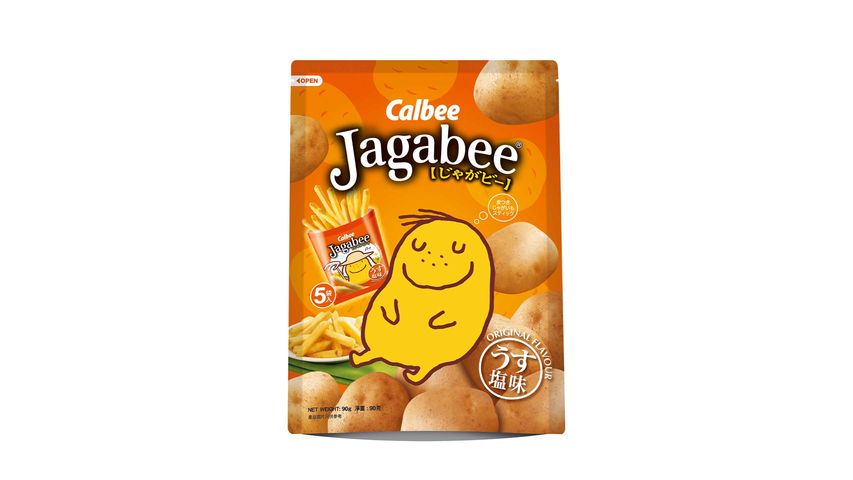 Calbee - Jagabee Potato Sticks Original Flavor Standing Pouch 90g