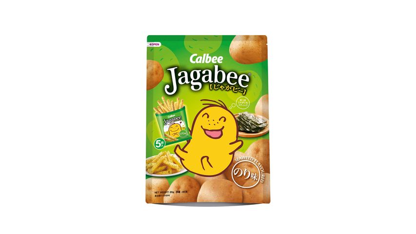 Calbee - Jagabee Potato Sticks Seaweed Flavored Standing Pouch 85g