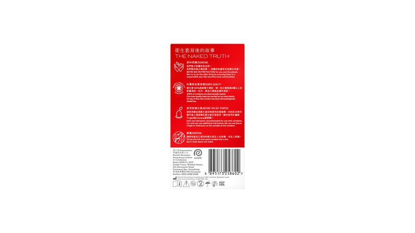 Durex Fetherlite Close Fit Condom 10 Pieces