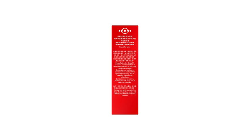Durex Fetherlite Close Fit Condom 10 Pieces